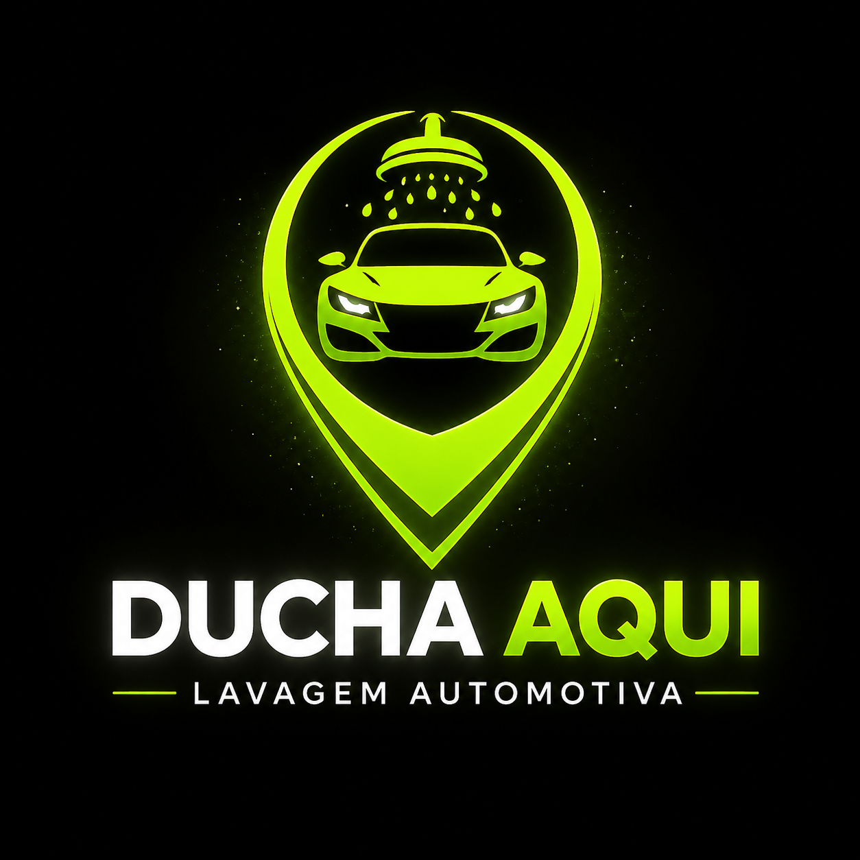 Carro recebendo lavagem automotiva